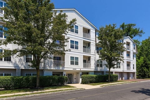 our apartments offer a spacious living room with a fireplace