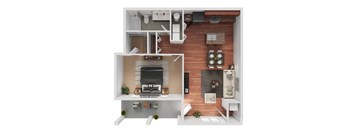 Elite 3 Floor Plan at Meridian West Shore, Pennsylvania