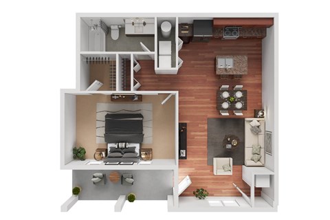 Elite 3 Floor Plan at Meridian West Shore, Pennsylvania