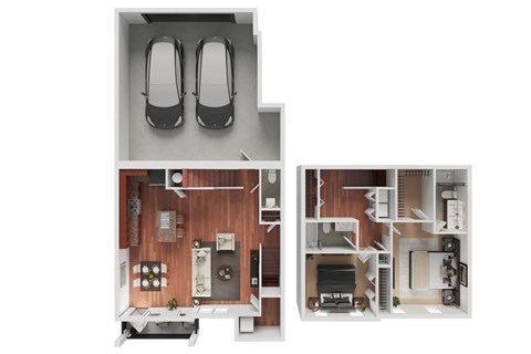 Paramount Floor Plan at Meridian West Shore, Pennsylvania