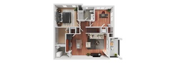Pinnacle Floor Plan at Meridian West Shore, Pennsylvania