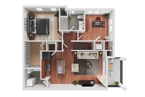 Pinnacle Floor Plan at Meridian West Shore, Pennsylvania
