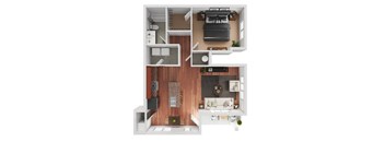 Spire Floor Plan at Meridian West Shore, Pennsylvania 17055