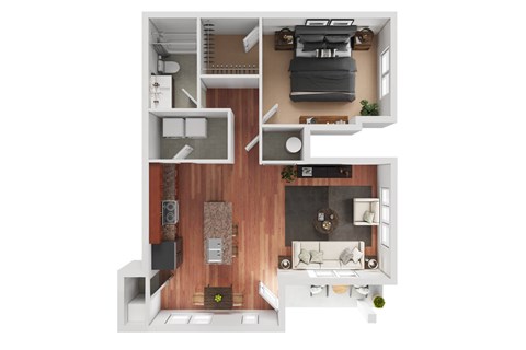 Spire Floor Plan at Meridian West Shore, Pennsylvania 17055  