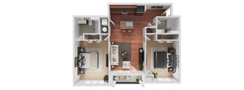 Summit Floor Plan at Meridian West Shore, Mechanicsburg, PA
