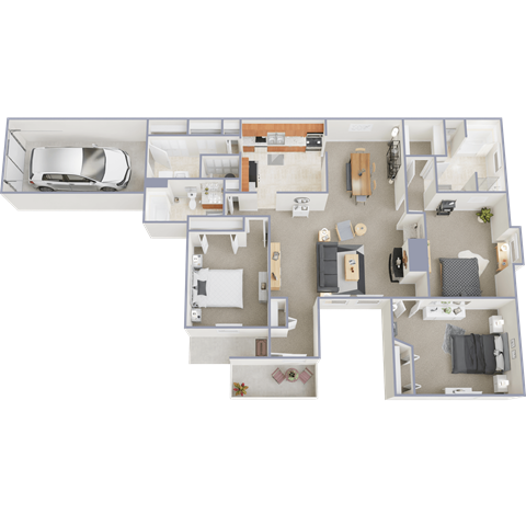 630 Countrywood Trail 2-3 Beds Apartment for Rent - Photo Gallery 31