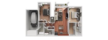 Vertex Floor Plan at Meridian West Shore, Pennsylvania 17055