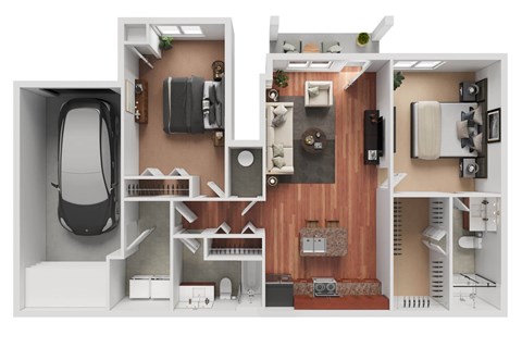 Vertex Floor Plan at Meridian West Shore, Pennsylvania 17055