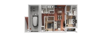 Vertex Phase 2 Floor Plan at Meridian West Shore, Pennsylvania
