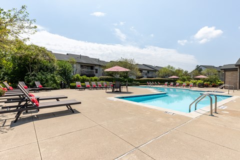 Pool at Woodland Meadows, Michigan
