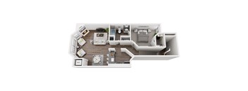 Kensington II Upper Floorplan at Woodland Meadows, Michigan, 48035