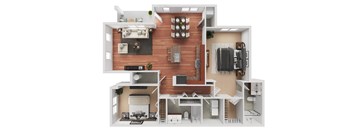 Zenith Floor Plan at Meridian West Shore, Mechanicsburg, PA 17055
