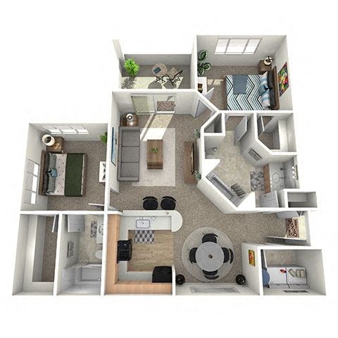 3504 Wyoga Lake 1-2 Beds Apartment for Rent - Photo Gallery 36