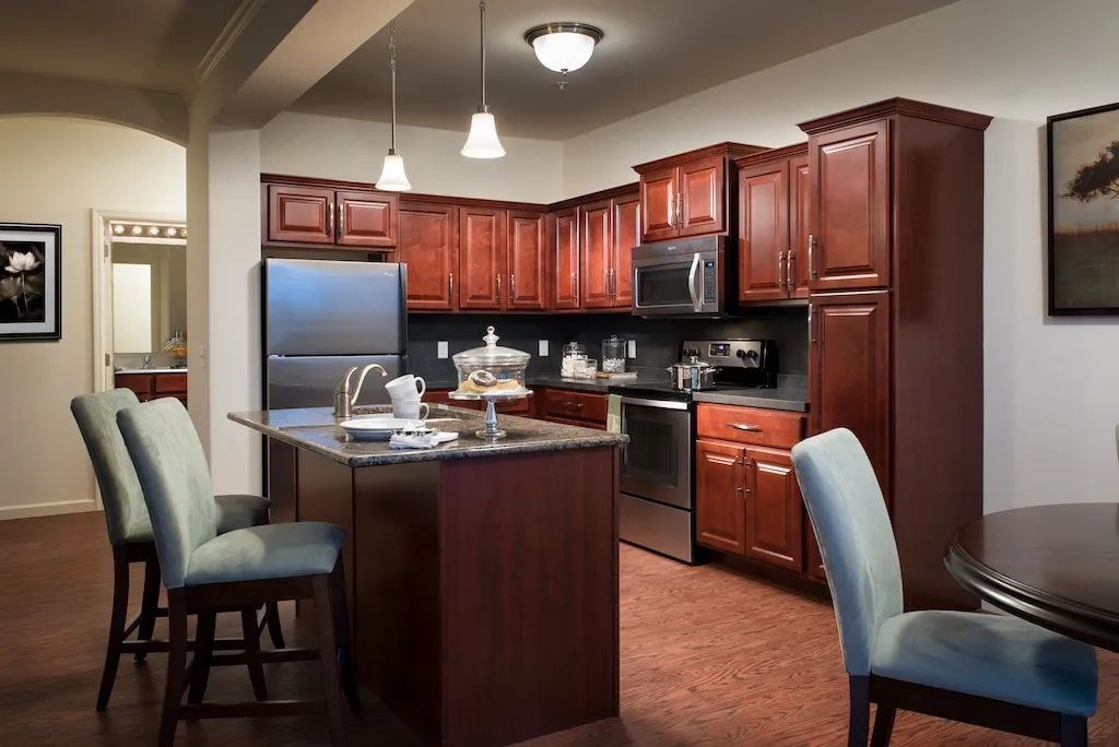 Dining And Kitchen at Meridian West Shore, Mechanicsburg, PA