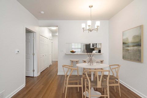 Bright Dining Room at Woodland Meadows, Clinton Township, Michigan