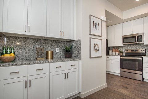 Kitchen Liberty Square Apartments Townhomes Salt Lake City Utah