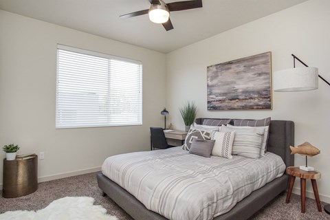 Bedroom Liberty Square Apartments Townhomes Salt Lake City Utah