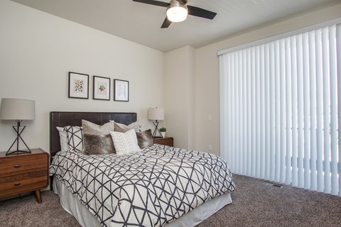 Bedroom Liberty Square Apartments Townhomes Salt Lake City Utah