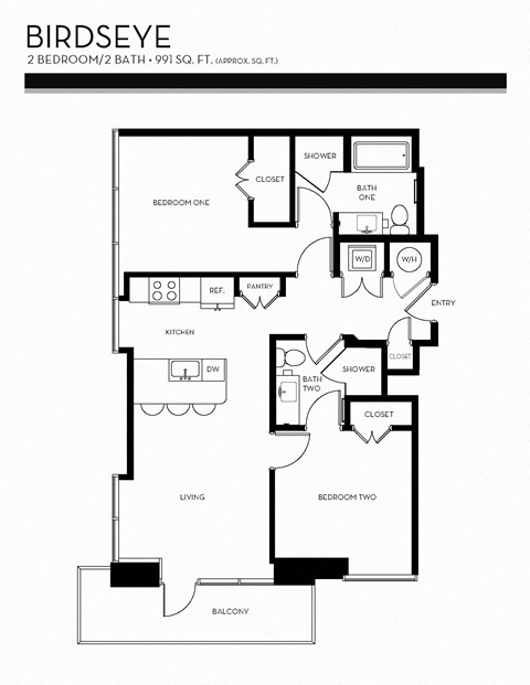 Birdseye Floor Plan