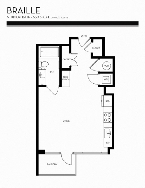 Braille Floor Plan