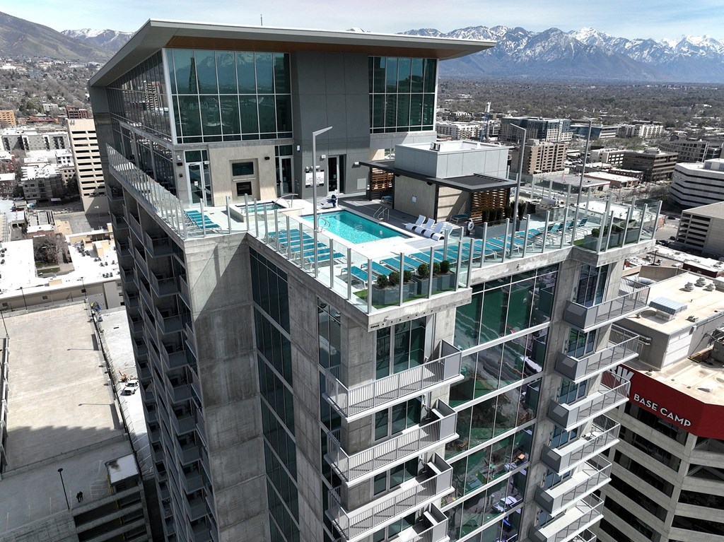 Liberty Sky Apartments Salt Lake City, Utah Pool Deck