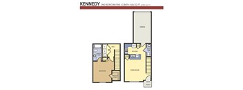 Liberty Landing Apartments Floor Plan, West Jordan, Utah Kennedy