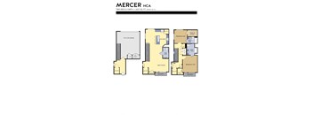 a floor plan of three bedroom 2100 sq ft