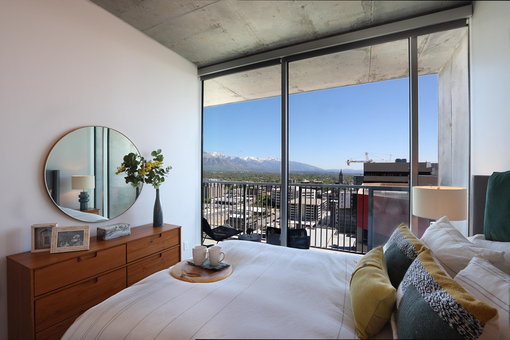 Liberty Sky Apartments Bedroom Salt Lake City Utah