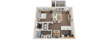 Tuscany-Floor Plan at Lakeside Gardens, Daytona, FL 32114 