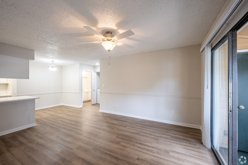 large living room space