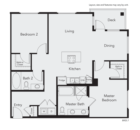 a floor plan of a house with a bedroom and a living room