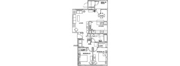 2bd,1bath+W/D