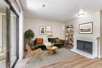 Wood Burning Mantle Fireplace*