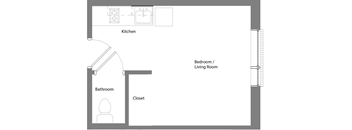Alder House SRO Floor Plan