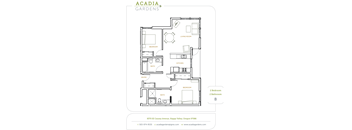 Acadia Gardens Floorplan_2x2B