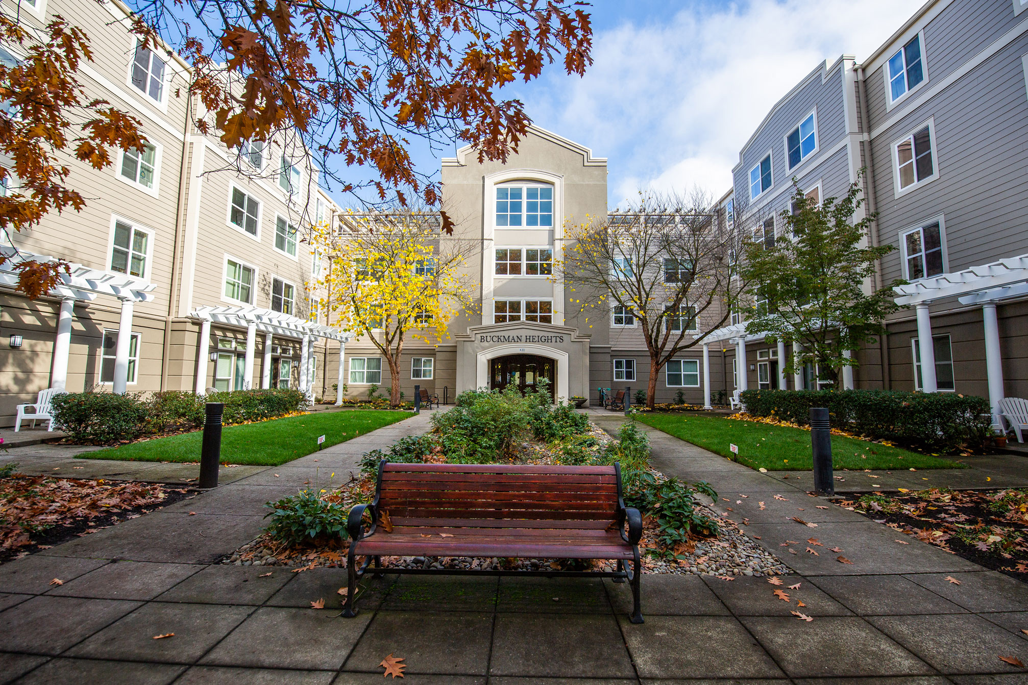 Buckman Heights_Courtyard