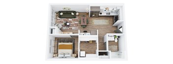 1 bed 2 bath at Slabtown Square Apartments, Portland , OR