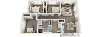 a 2 bedroom192 sq ft floor plan  studio