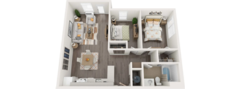 a 1 bedroom floor plan  the ridge at 280