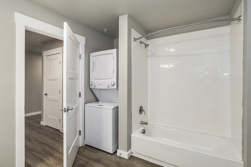 laundry room and bathroom