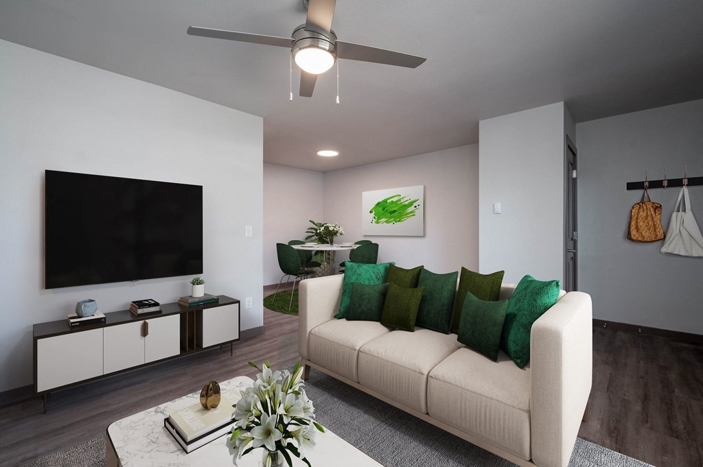 Spruce Park_ Living/Dining Room