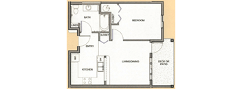 a blueprint of a floor plan of a house