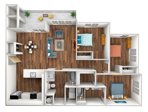 Sunshine Park Floorplan 3x2