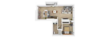a1 floor plan studio apartments for rent