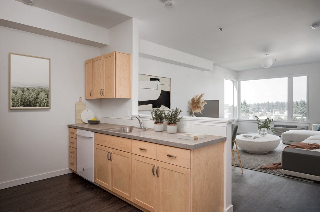 Fuller Station_One Bedroom Staged