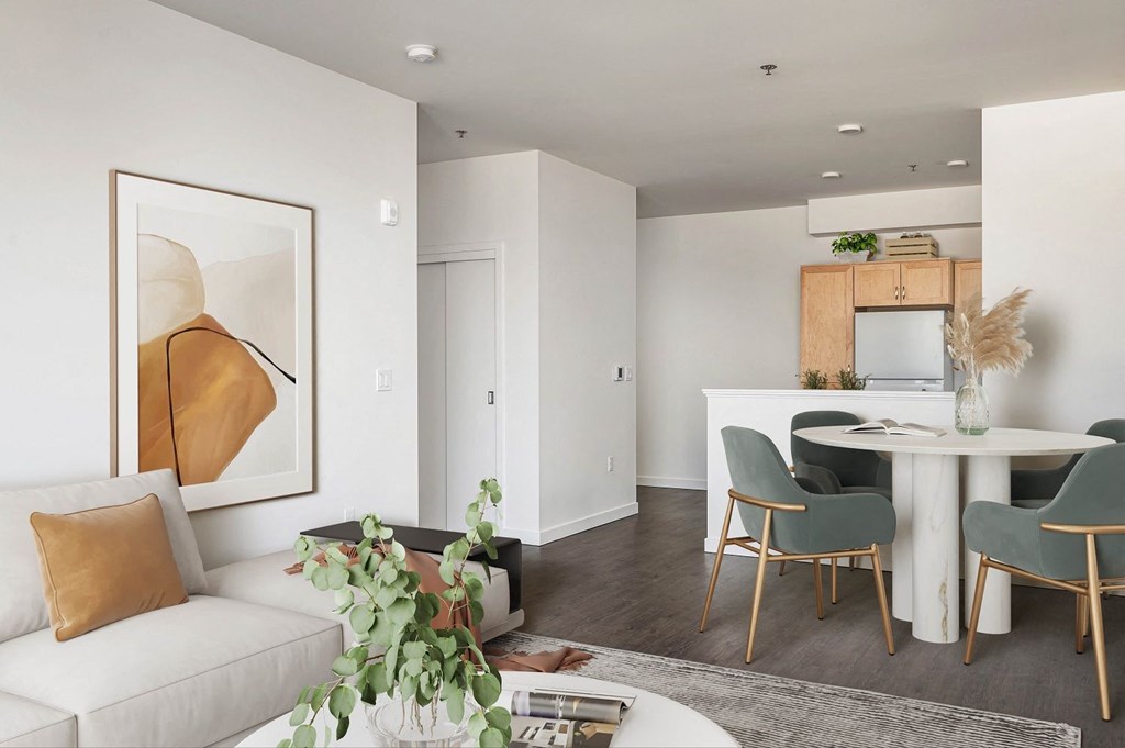 Fuller Station_One Bedroom Staged