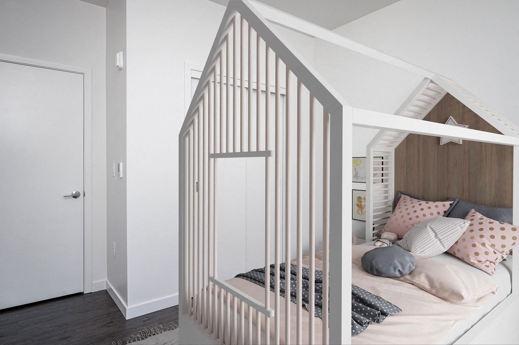 Fuller Station_Three Bedroom Staged