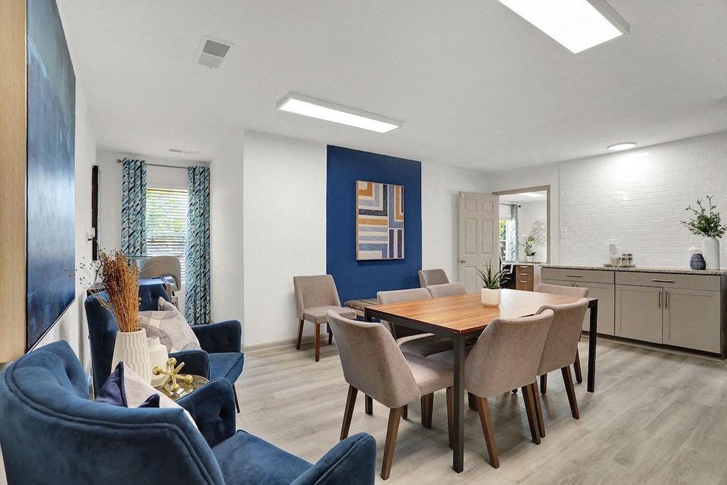 the clubhouse at Rock Creek Apartments in Cordova, TN near Memphis