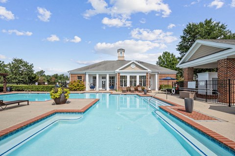 take a dip in the resort style pool at Centerville Manor