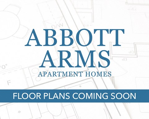 the logo for abbot arms apartment homes with floor plans coming soon